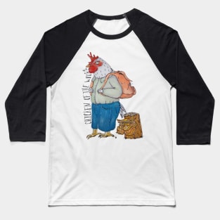 Chicken of the Woods Baseball T-Shirt